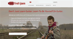 Desktop Screenshot of fretjam.com